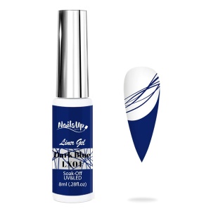 Liner Gel Dark Blue LX04 NailsUp 8 ml