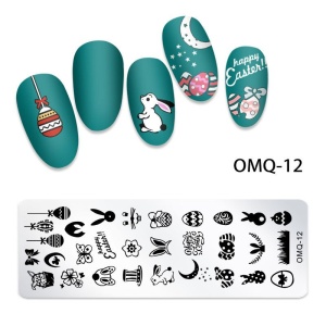METALLISCHE NAGELKUNSTFORM – OMQ-12
