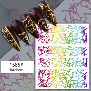 Nagelaufkleber - Regenbogen Jo 1585
