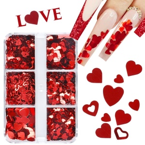 Nageldekorationen, Herzmodell