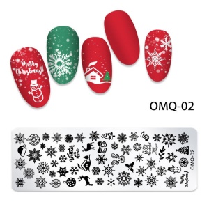 NAIL ART METALLISCHE FORM - OMQ-02