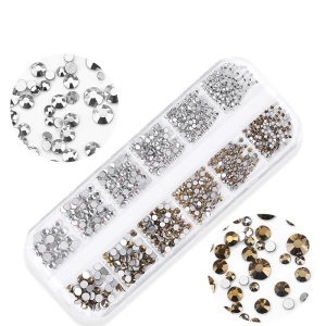 Nail Pebbles Verschiedene Größen und Farben - 03