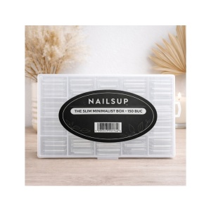 NailSup Reusable Nail Tips – Slim Master Forms 150 Stück | Perfekte Verlängerung