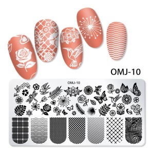 Rechteckige Metallform - OMJ-10
