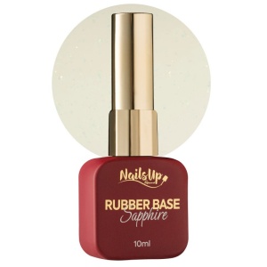 Rubber base NailsUp Sapphire Flakes 27 10ml