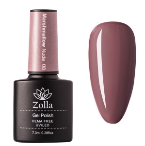 Semipermanenter Nagellacl Zolla - Hema Free - Marshmallow Nude 08 - 7.3ml