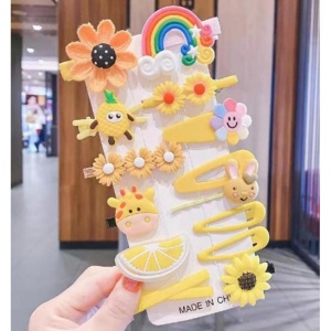 Set 14 Clame Par Multicolore pentru Copii - N10