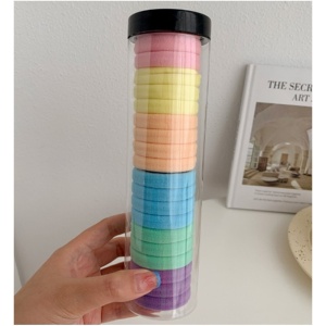 Set 20 Elastice pentru Par Multicolore