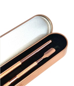 Set mit 2 goldenen Maniküre-Werkzeugen - Img 3