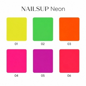 Shellac NAILSUP - Neon 02 8 ml - Img 5