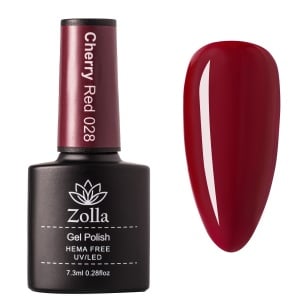 Shellac Zolla - Cherry Red 028- Hema Free - 7.3ml