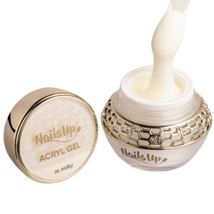 AcrylGel NailsUp- 06 Milky White 30g