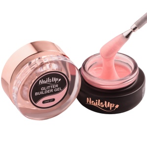 Aufbaugel Feinen Glitzer NailsUp 27 - 50ml