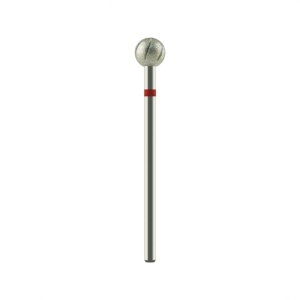 Capat de freza NailsUp Carbit Bila Red 6.0mm Cooling Bit