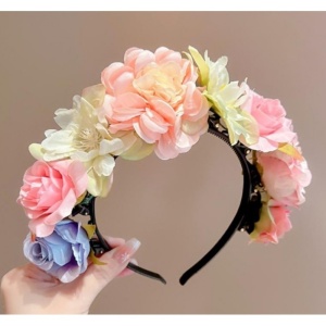 Cordeluta pentru Par Model Floral - M1