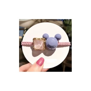 Elastic pentru Par cu Accesoriu Mickey Lila
