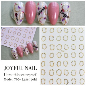 NAGELAUFKLEBER - Gold JO 766