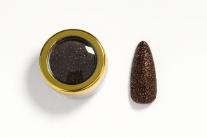 NailSup Nail Art Glitter – Rot, intensiver Glamour-Effekt