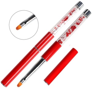 Pensula unghii gel limba pisica NailsUp Red nr 4