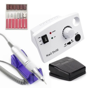 PROFESSIONELLE ELEKTRISCHE NAGELFEILE 30000 RPM-WEISS