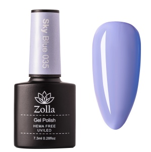 Semipermanenter Nagellack Zolla - Hema Free - Sky Blue 035 - 7.3ml
