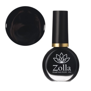 Stempel Nagellack Zolla - Black 01
