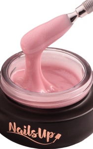 Aufbaugel Feinen Glitzer NailsUp 33 - 50ml - Img 2