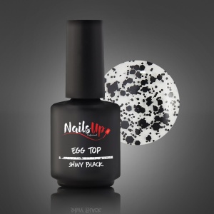 EGG TOP NAGELSUPER - GLÄNZEND SCHWARZ 13g