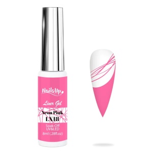 Liner Gel Neon Pink LX18 NailsUp 8 ml
