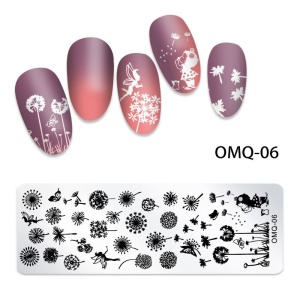 METALLISCHE NAGELKUNSTFORM – OMQ-06