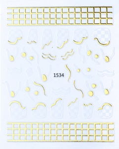 NAGELAUFKLEBER - JO 1534 Gold