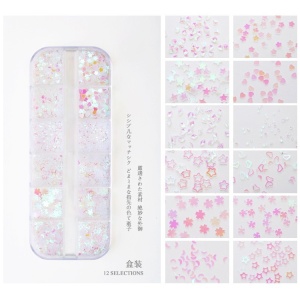 Nageldekoration NailsUp - Mix Set Nail Art - Holografic