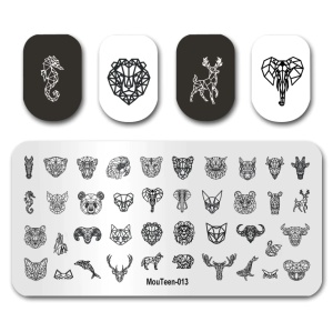 Nagelform aus Metall, MouTeen 013