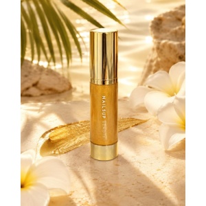 NAILSUP Organic Body Highlighter Sun Kiss 50ml – Goldener Körper-Highlighter mit Glow-Effekt - Img 2