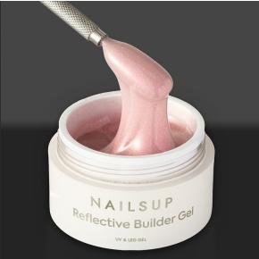 Reflective Aufbaugel NAILSUP 03 – UV/LED Glitzer Gel 50 ml