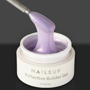 Reflective Aufbaugel NAILSUP 05 – UV/LED Glitzer Gel 15 ml