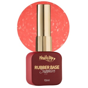 Rubber base NailsUp Sapphire Flakes 7 10ml