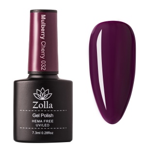 Semipermanenter Nagellack Zolla - Hema Free - Mulberry Cherry 032 - 7.3ml