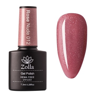 Semipermanenter Nagellack Zolla - Hema Free - Rose Nude 012 - 7.3ml
