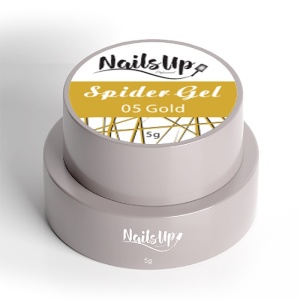 Spider Gel NailsUp - 05 Gold 5ml