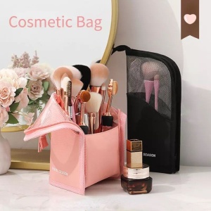 Tragbare Kosmetiktasche, Pink