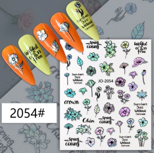 Abziehbild für Nägel - JO-2054