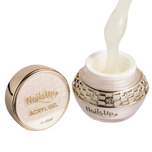 AcrylGel NailsUp-01 Clear 30g