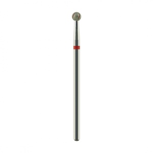 Capat de freza NailsUp Carbit Bila Red 3.1mm Cooling Bit