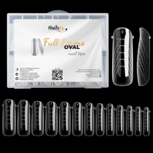 Dual Tips NailsUp Full Forms - Oval 120 Stücke