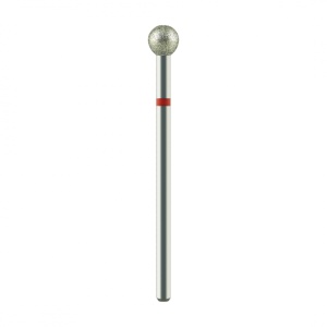 Fräseraufsatz NailsUp Karbid Kugel Rot 5,0 mm