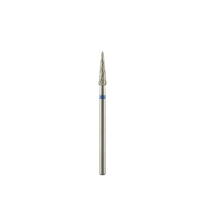 Fräseraufsatz NAILSUP Kegelförmig Under Refill Blau 2,3 mm mit Kühlung