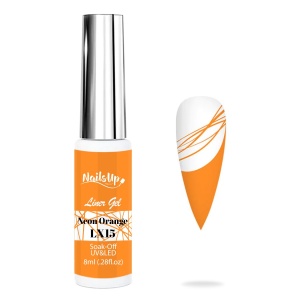 Liner Gel Neon Orange LX15 NailsUp 8 ml