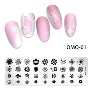 Metallische Nagelkunstform – OMQ-01