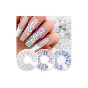 Opal Blue Strassstein-Set für Nailart – 03 - Img 3